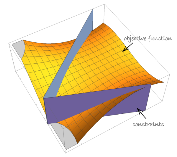 Constraints in First-Order Optimization