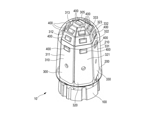 Sensor Arrangement for Sensing Forces and Method for Farbricating a Sensor Arrangement